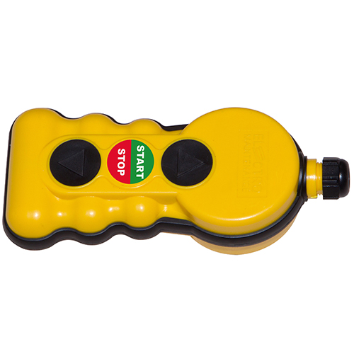 Boîtier télécommande  filaire 2 boutons cardeuse