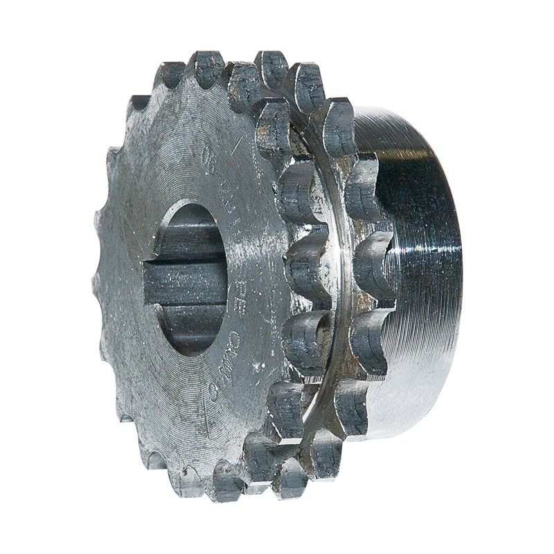 Pignon double  19 dents cardeuse version 2