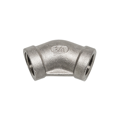 Coude inox  45° 1/4
