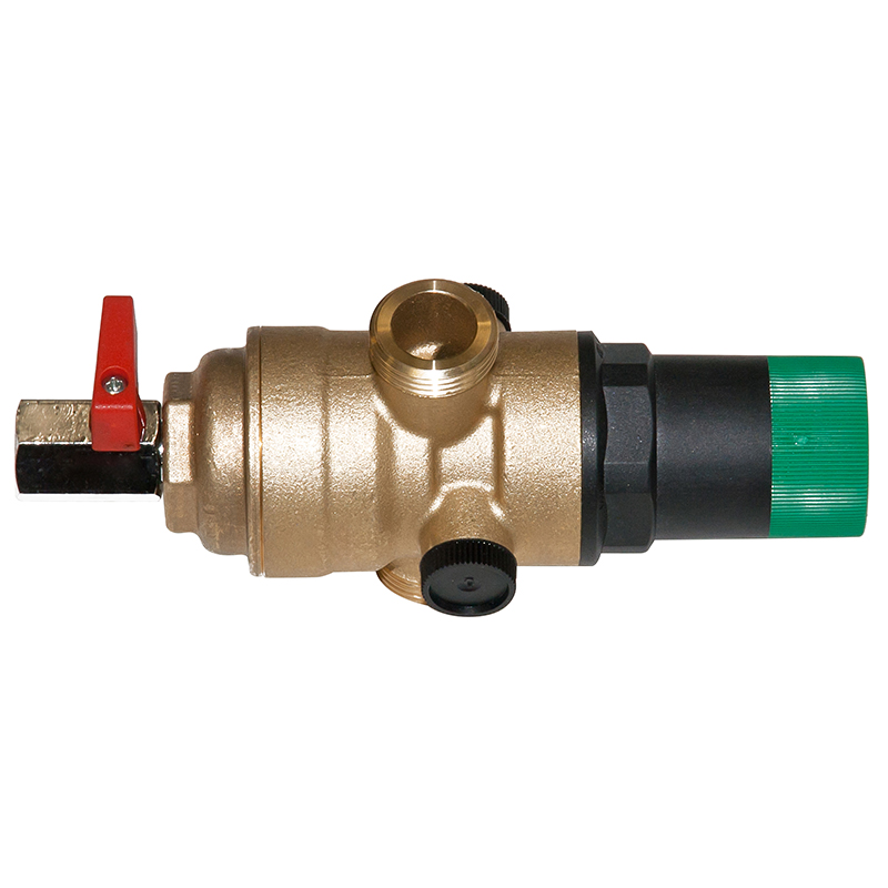 Régulateur pression  d'eau 1,5 à&nbsp;6 bar avec purge