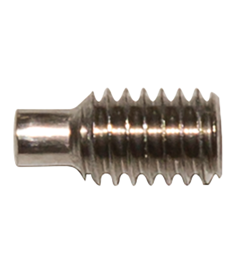 Vis tête  creuse bout têton M4 x 8 INOX