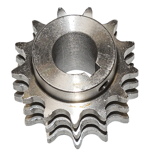 Pignon triple  13 dents cardeuse