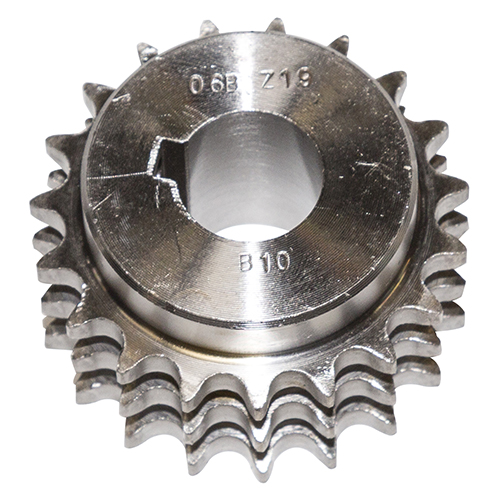 Pignon triple  19 dents cardeuse