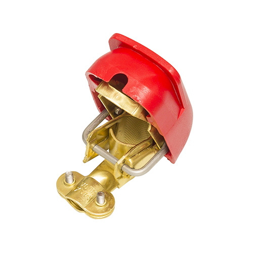 Cosse batterie  serrage automatique + rouge