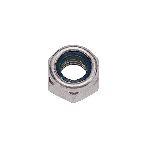 Ecrou M   4 nylstop Inox