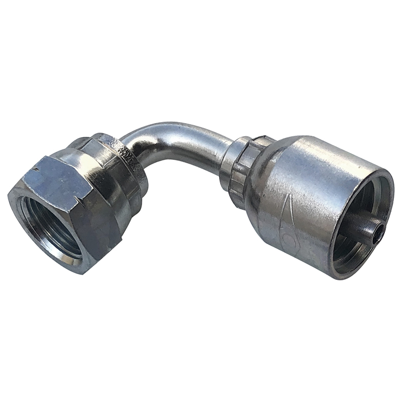 Raccord HP  90° prêt à&nbsp;sertir 3/8