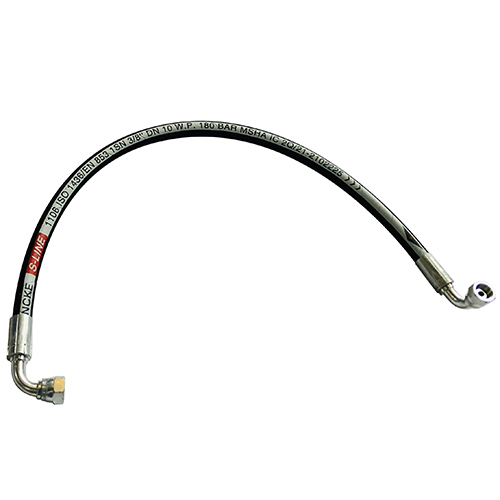 Flexible à&nbsp;raccords  90° sortie nettoyeur/chassis D140