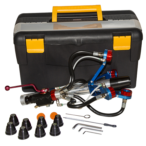Lance chanvre  & chaux ø 50 - 4 têtes en coffret