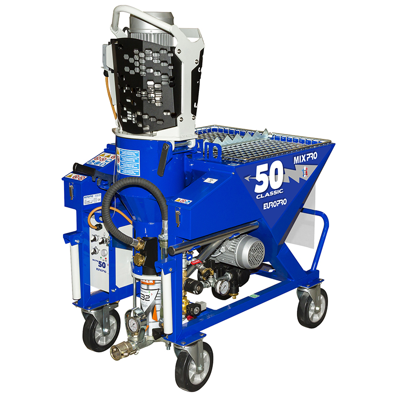 Machine à&nbsp;malaxage  continu MIXPRO 50 CLASSIC Plâtre - 400V 50 Hz