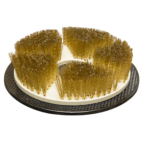 Plateau à&nbsp;brosse  métallique ø 350 complet TALOCHPRO 400