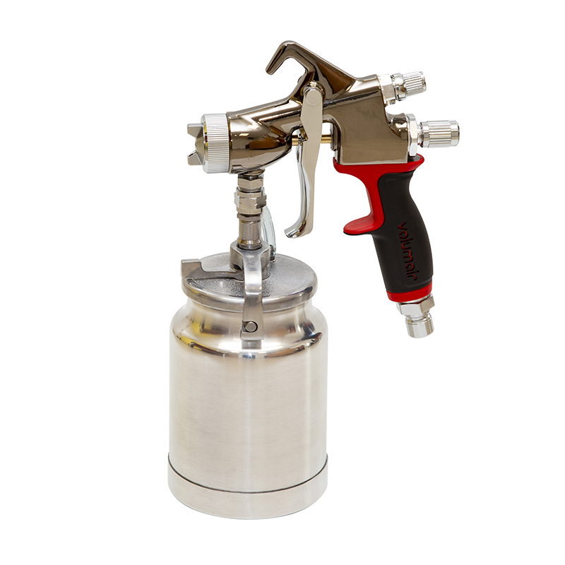 Pistolet peinture  godet inférieur HV500 pour turbine