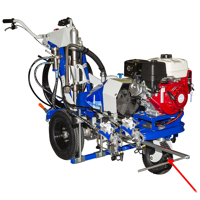 Machine à&nbsp;tracer  airless HYDROLINE L autotractée - 2 pistolets