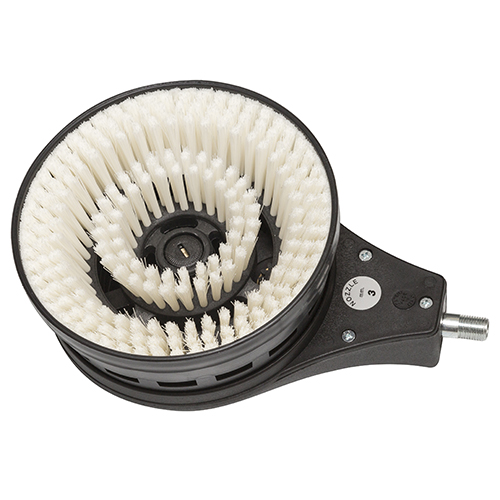Brosse rotative  seule pression 30 bars maxi.