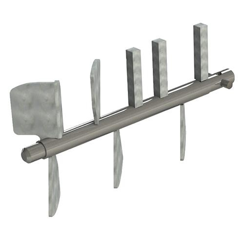 Arbre malaxage  chambre inox MIXPRO 70