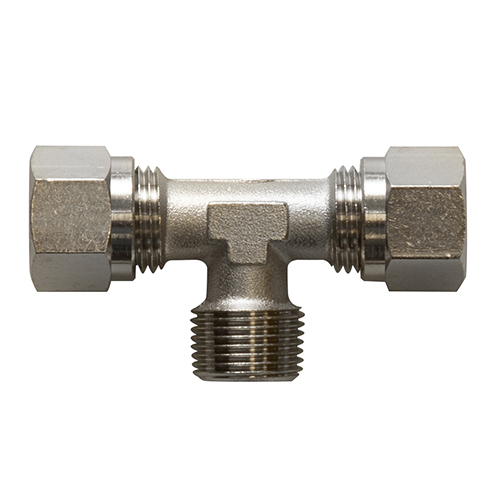 Raccord T  compresseur 2 T.