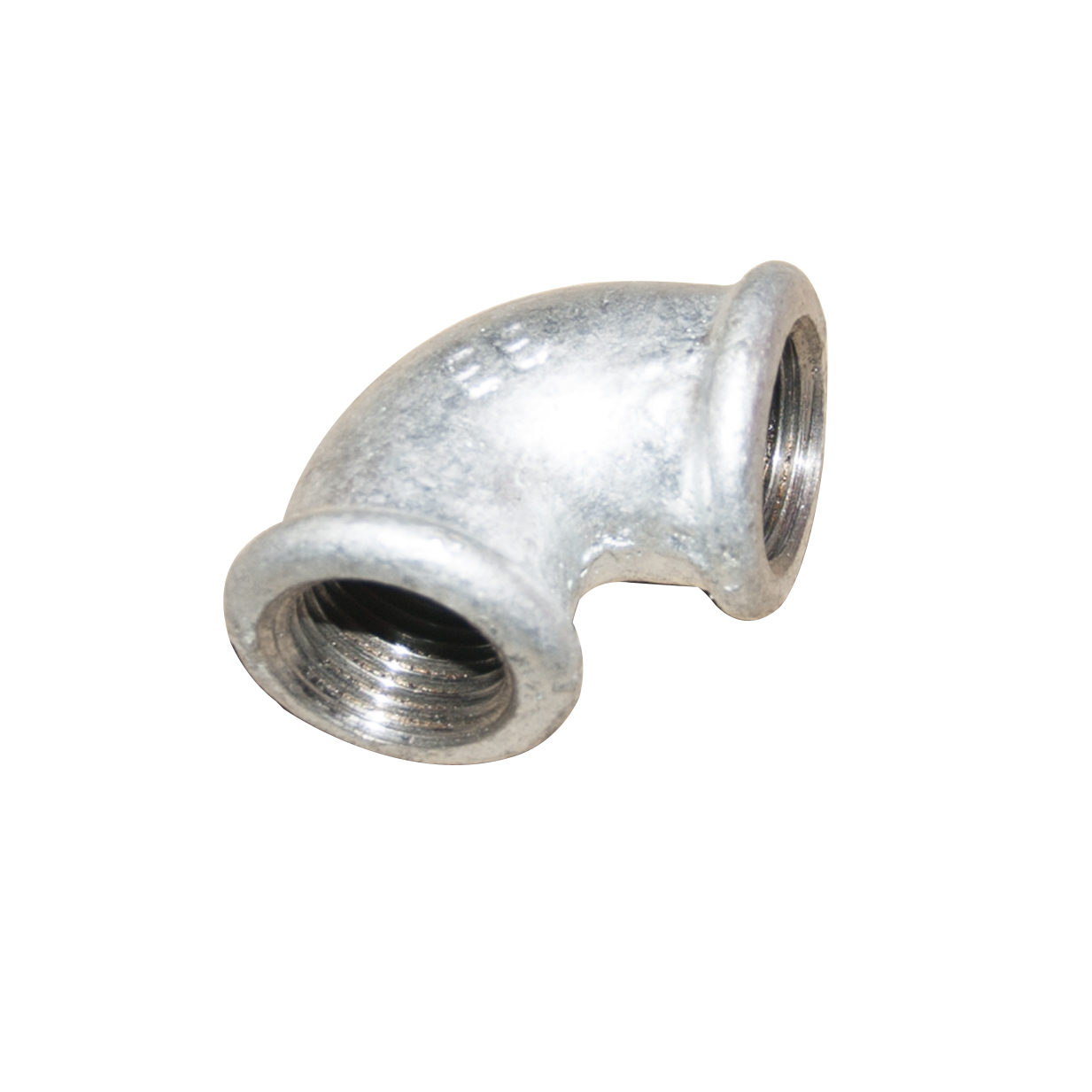 Coude galva  90° 1/2