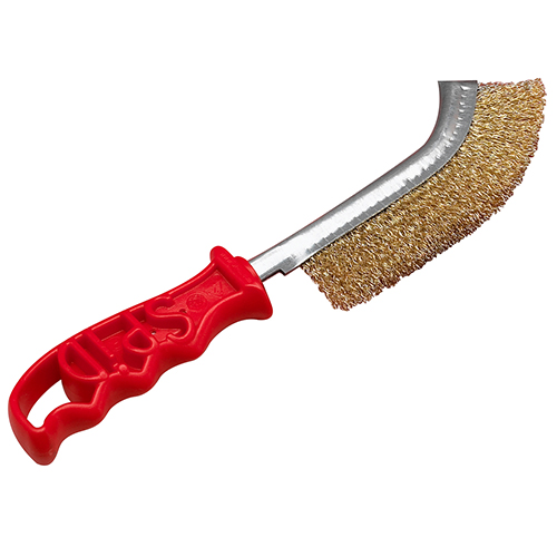 Brosse poils  acier