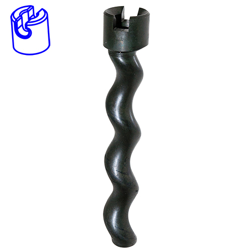 Rotor pompe  MIXER 8 SX B4-1,5 L=200 tête fendue