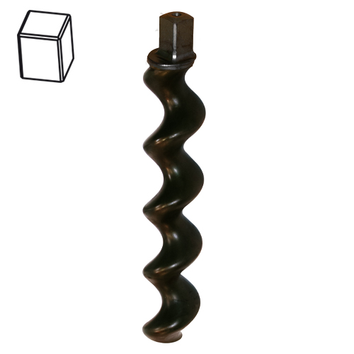 Rotor pompe  MIXER VIPER court tête carrée