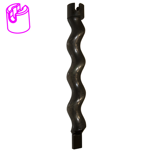 Rotor pompe  MIXER POLO D8-1,5 tête fendue avec axe d'entrainement