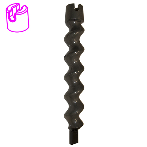 Rotor pompe  MIXER  2 D7-2,5 avec axe d'entrainement