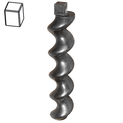 Rotor pompe  MIXER MP40 / 49-15 tête carrée