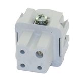 Insert femelle  3 P + T cardeuse