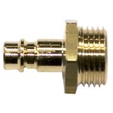 Raccord rapide  mâle fileté 1/4